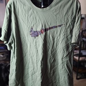 Nike Men's Green T-Shirt 2xl 1-1012